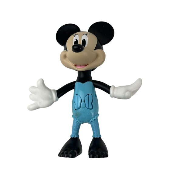 Minnie Mouse Snap & Style Winter Snowboard Ice Skating Lot‎ of 12 Posable Doll - Picture 5 of 7